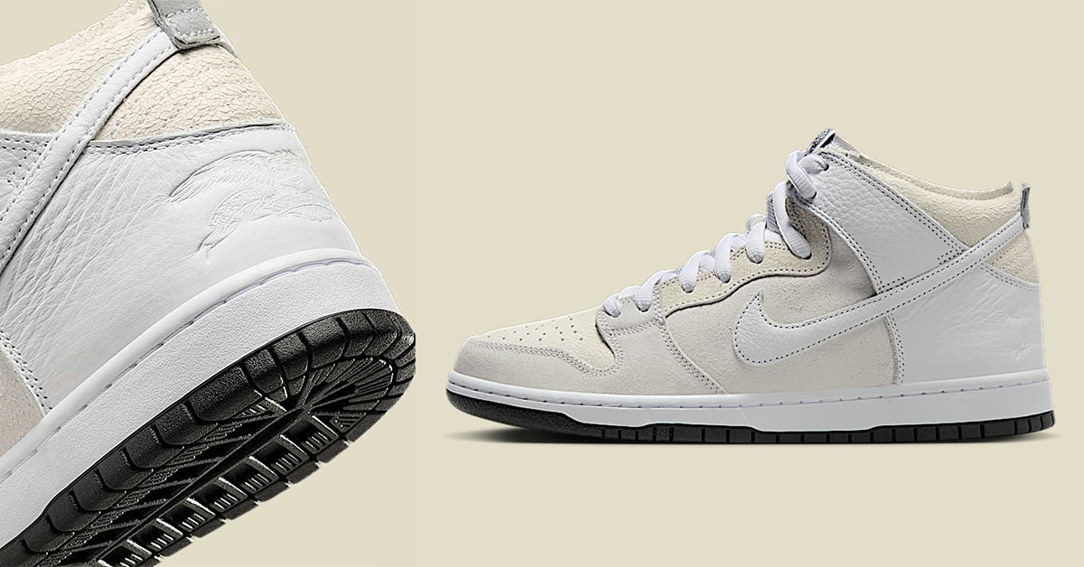 Winter-Highlight: Antihero x feet nike SB Dunk High mit rissigem Leder und Co-Brandings